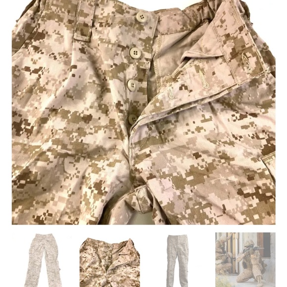 Men's Flame Resistant Cargo Pants - Tan - Picture 11 of 12